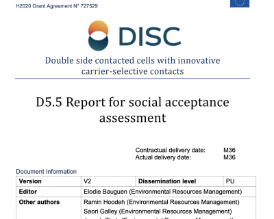 Impact Assessment of Next-Gen Solar Panels